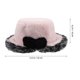 thumbnail image 2 of unbranded Sombrero Bucket Rosa De De Poliéster Acolchonado Con Para Viajes Y Eventos, 2 of 6