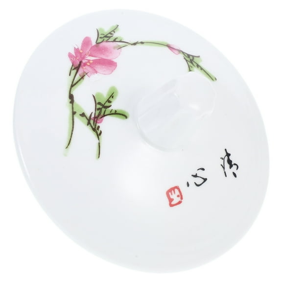 Raindrops Ceramic Mug Lid Replacement Universal Ceramic Coffee Cup Lid Tea Mugs Lid Reusable Drink Cup Lid