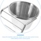 thumbnail image 2 of Soporte para tacos con taza para ensalada Soporte para tacos de acero inoxidable Soporte para tacos Soporte metálico para rollos de pollo, 2 of 6