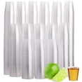 thumbnail image 1 of Matana - 500 Clear Plastic Mini Shot Glass Drink Cups (1oz) for Party, Birthday, Wedding, Pub, 1 of 6