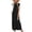 Black, variant on Womens Tropical Beach Dress for Summer Boho Sleeveless Maxi Dress Hawaiian Long Dresses with Pockets 2025 Trendy Vacation Tank Dresses