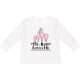 thumbnail image 3 of Inktastic Llama Aunt Loves Me Girls Girls Long Sleeve Toddler T-Shirt, 3 of 5