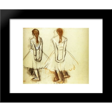 Degas Little Dancer - Study for the Fourteen Year Old Little Dancer 20x24 Framed Art Print by Edgar Degas