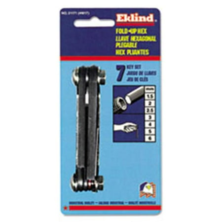 

Ekl 21171 M17 Metric Hex Key Set- 1.5 - 6 mm.