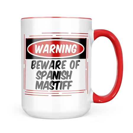 

Neonblond Beware of the Spanish Mastiff Dog from Spain Mug gift for Coffee Tea lovers
