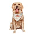 thumbnail image 5 of Naloa Flat Mushrooms Dog Bandanas 1PC Washable Triangle Dog Scarfs Premium Durable Fabric, for Small Medium Large Dogs and Cats, 5 of 6