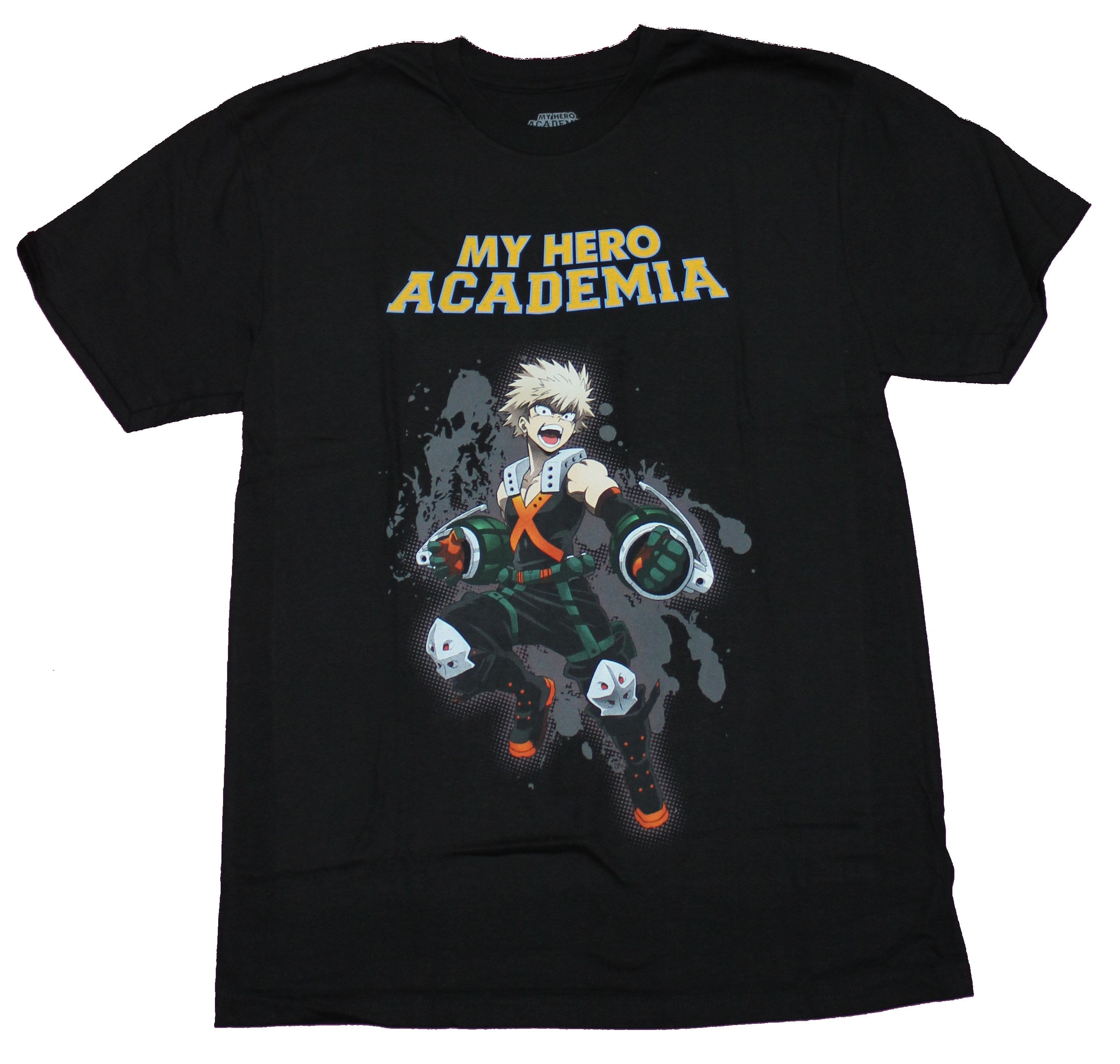 orange bakugo shirt