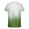 thumbnail image 5 of Qertyioot Hommes Imprimer Manches Courtes Col Rond T-shirt Casual Mode Manches Courtes Dégagement, 5 of 5