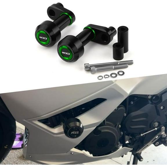 Frame Sliders Fit For NINJA500 Frame Sliders 2023 2024 2025   | NINJA500 Falling Protect Crash Sliders 2024 NINJA 500 Accessories 2025 NINJA 500 Accessories GN