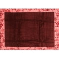 thumbnail image 1 of Ahgly Company Machine Washable Indoor Rectangle Oriental Red Asian Inspired Area Rugs, 5' x 7', 1 of 4