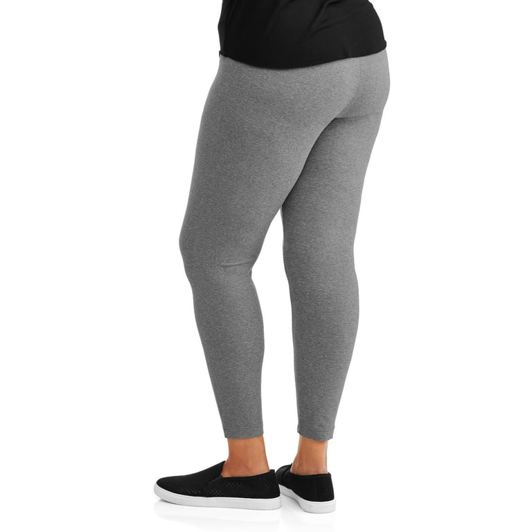 Terra & Sky Women's Plus Size Super Soft Elastic Waistband Full Length  Legging - Walmart.com
