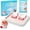 Mint Green, variant on Rolled Ice Cream Maker Kit with Recipe Book, Stainless Steel Freeze Tray, 2 Grade Spatulas & Packaging. Electricity-free Homemade Ice Cream Roller Maker.