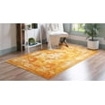 thumbnail image 4 of Unique Loom 3141494 7 x 10 ft. Salle Garnier Sofia Rectangular Rug, Orange, 4 of 10
