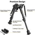 thumbnail image 2 of Fooletu 6-9 Inches Bipod Picatinny Bipod with Adapter, 2 of 6