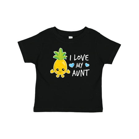 

Inktastic I Love My Aunt with Pineapple Gift Baby Boy T-Shirt