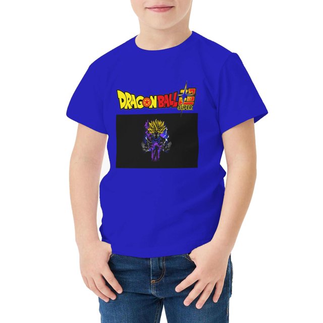 Camiseta Algodón de DBZ para niños