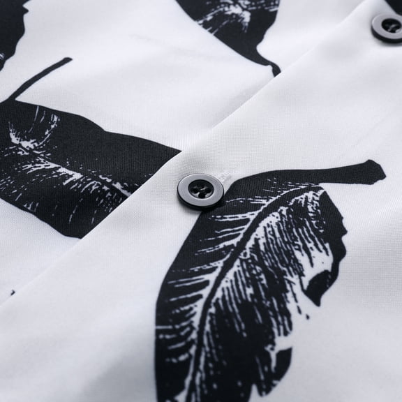 Vedolay Mens' Short Set Men Summer Casual Short Sets Lace Short Sleeve Shirt Elastic Waist Shorts 2 Piece Outfits,Blue M