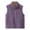 Purple-1, variant on Children's Full Zip Polar Fleece Vest Sleeveless Outwear Warm Jacket with Pockets For 4-17Y