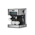 thumbnail image 1 of Machine à expresso semi-automatique à écran tactile TRU, 15 bars, acier inoxydable, 1 of 11