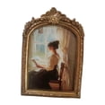 thumbnail image 3 of jifeng Cadre Photo 10 Pouces Résine Rétro Vintage pour Table Chambre Bureau, 3 of 9