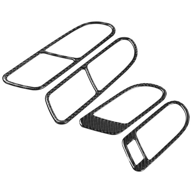 Garniture Intérieure de Voiture, 4pcs Poignée de Porte Intérieure Poignée de Porte Cadre de Poignée de Porte Couvercle Design Exquis
