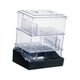 thumbnail image 2 of Caja de desbordamiento para acuarios, purificador de agua para tanque de tortugas, caja de filtro para acuario de 2 niveles, caja de filtro con cajón, 2 of 9