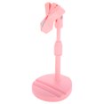 thumbnail image 1 of HONMEET Adjustable Pink Nail Lamp Stand with Rotatable Handheld Lamp Bracket for Home, 1 of 8