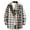 blue, variant on CHUANK Men‘s Long-Sleeve Flannel Shirts Classic Plaid Button Down Shacket Casual Loose Lightweight Fashion Shirt Jackets (Available in Big & Tall)