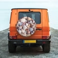 thumbnail image 6 of Gukieu Sea Shells Print Car Tire Cover, Adjustable Waterproof and Dustproof Tire Protection Cover, Suitable for SUV, Truck, Van-17 inch, 6 of 6