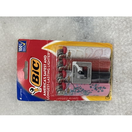 4pk bic lighters