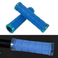 thumbnail image 4 of 3x1 Par De Manillares De Bicicleta De Doble Bloqueo Cubierta De Mano Antideslizante Azul, 4 of 8