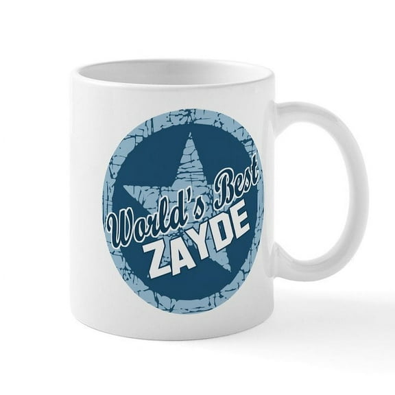 CafePress - Worlds Best Zayde Mug - 11 oz Ceramic Mug - Novelty Coffee Tea Cup
