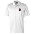 thumbnail image 2 of Men's Cutter & Buck White Boston Red Sox Prospect Textured Stretch Polo, 2 of 3