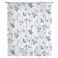 thumbnail image 2 of Branches Leaves Sheer Curtains 72 Inches Long, Spring Summer Botanical Wooden Rustic Light Filering Curtains, Breathable Simi Curtain Privacy Drapes for Living Room Bedroom Window Treatment, 2 of 9
