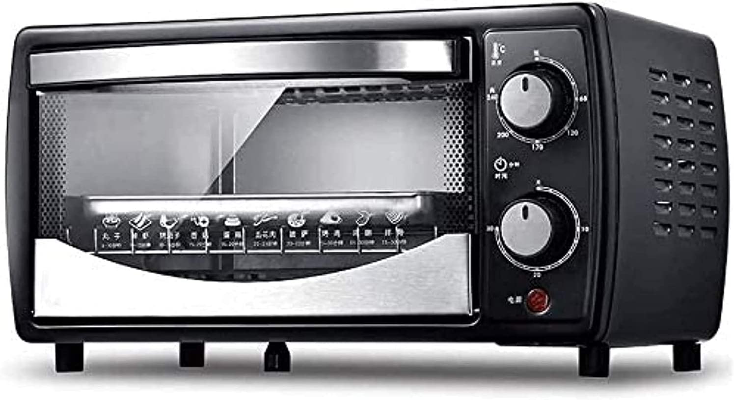 electric mini oven with double hot plate