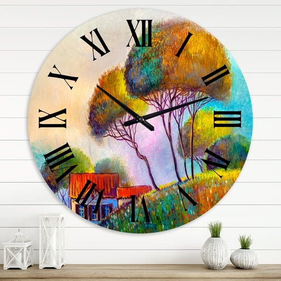 Designart 1 in Quartz Modern/Contemporary Wall Clock