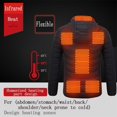 thumbnail image 4 of Heated Vest For Men Women 3 Heating 8 Heating Rechargeable Winter Thermal Jacket(Not Included Battery), 4 of 6