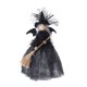 thumbnail image 1 of Tamaño del paquete: 17x10x5CM material: gasa + lentejuelas Festival de fantasmas Muñeca bruja Estrella de la copa Adorno de muñeca decorativo de escritorio Negro ANGGREK  Otros, 1 of 8