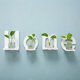 thumbnail image 4 of Gwong Decoración hogareña 4 unids Home Love Carta Muro Colgante Colgante Planta Almacenamiento Estante Estante Decoración de la habitación Gwong 21044624, 4 of 6