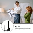 thumbnail image 4 of Miangastore 1 Set Wall-mounted Flute Rack Dual-use Flute Clarinet Holder Instrument Supply, 4 of 8