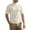 White, variant on Mens Short Sleeve Shirts Solid Color Tight German Fleece Base High-Neck Semi-Round Neck Mens Pullover Coffee,2XL