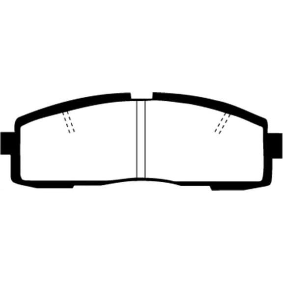 EBC YELLOWSTUFF PADS Fits select: 1986-1992 TOYOTA SUPRA