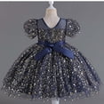 thumbnail image 4 of Vividxx Girl's Dresses Tutu Gown With Sleeves For Birthday Party Pageant Performance And 9-10 Years, 4 of 6