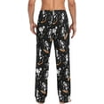 thumbnail image 2 of FREEAMG Racoons Family Pattern Men's Pajama Pants Sleepwear Lounge Pajama Bottoms, 2 of 7