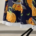 thumbnail image 5 of Coolnut 60" Halloween Pumpkin Outdoor Round Tablecloth, Waterproof Stain-Resistant Non-Slip Circular Tablecloth with Umbrella Hole and Zipper for Tabletop Backyard Party BBQ Decor, 5 of 7