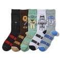 thumbnail image 2 of Medias de la película Star Wars Master Yoda R2-D2 calcetines de Cosplay Wookiee Caballero Jedi novedad calcetines de mujer para hombre primavera Otoño Invierno, 2 of 4