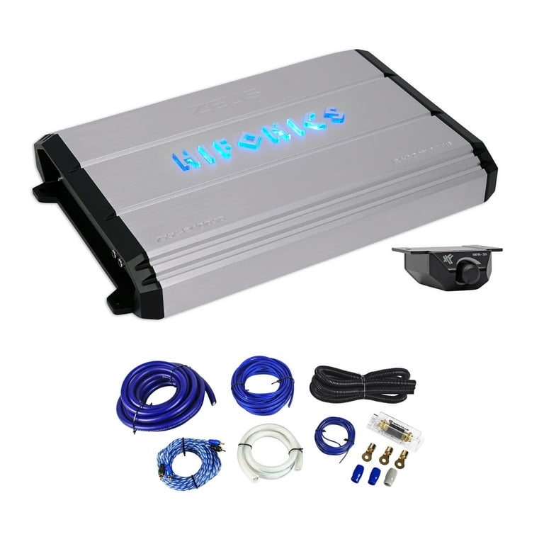 Hifonics Zeus ZXX-2400.1D 2400 Watt Mono Car Amplifier+Bass Remote
