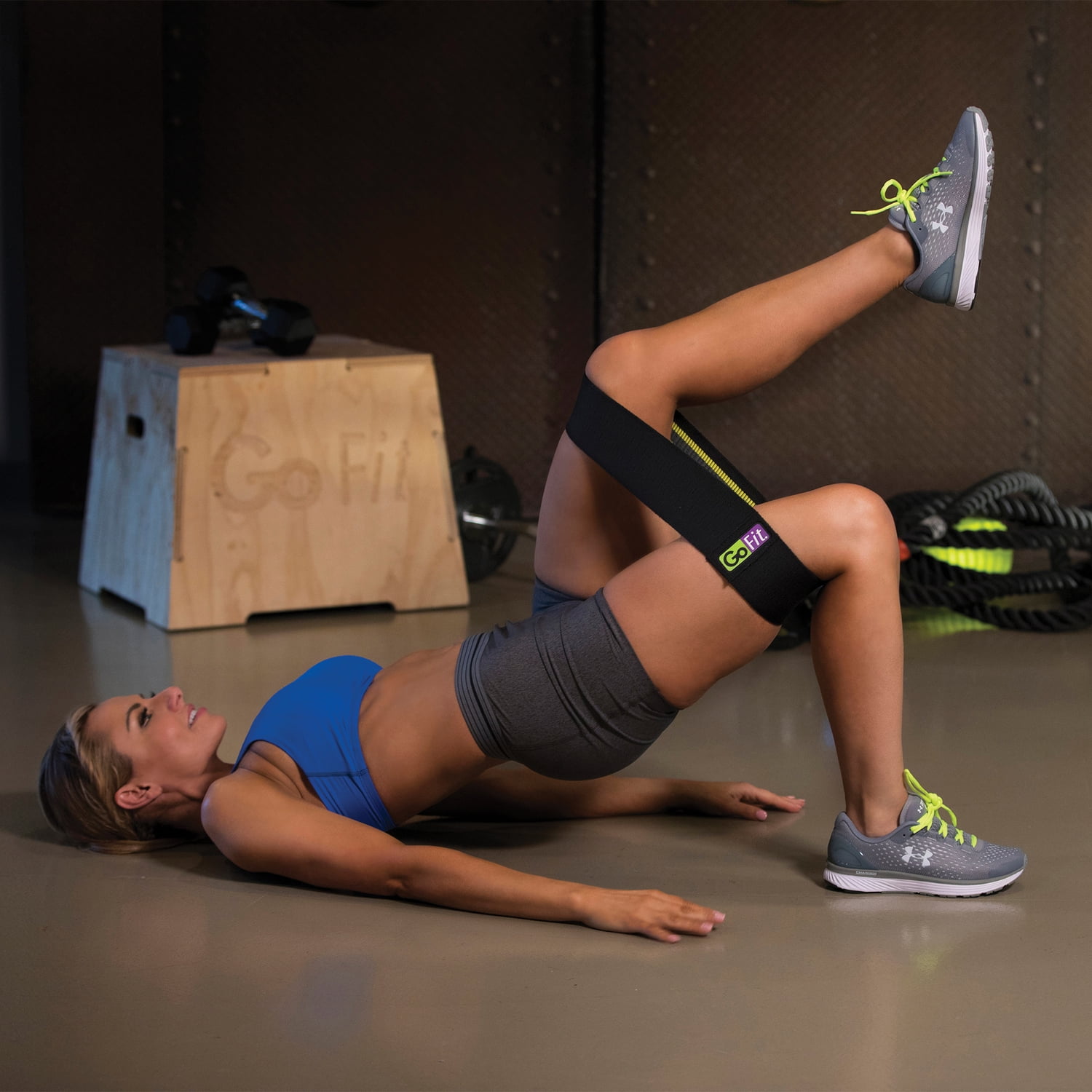 GoFit Super ElastiLoop Resistance Band - With Training Manual