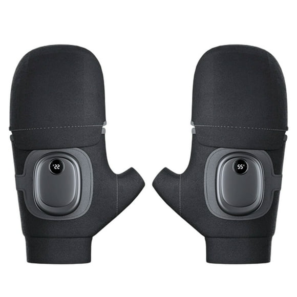 Équipement de Chauffe-Mains Amélioré pour Activités Extérieures Améliore la Chaleur Gant Rechargeable Sans Doigts pour Cyclisme Ski Camping Randonnée Moto Travail