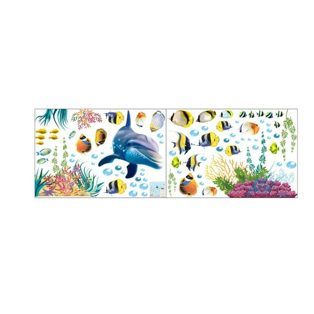 Toystoory Adhesivo de pared para habitación de dibujos animados, calcomanía de escalera, papel tapiz impermeable, azulejo de jardín de infantes, Decoración del hogar Toystoory HA075025-01